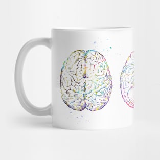 Human brain scheme Mug